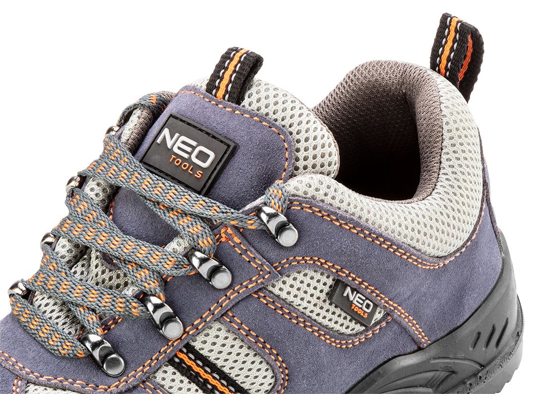Safety shoes, suede leather, size 42, CE - obrazek 3