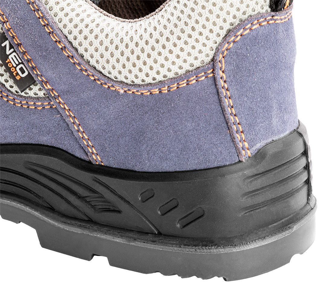 Safety shoes, suede leather, size 42, CE - obrazek 5