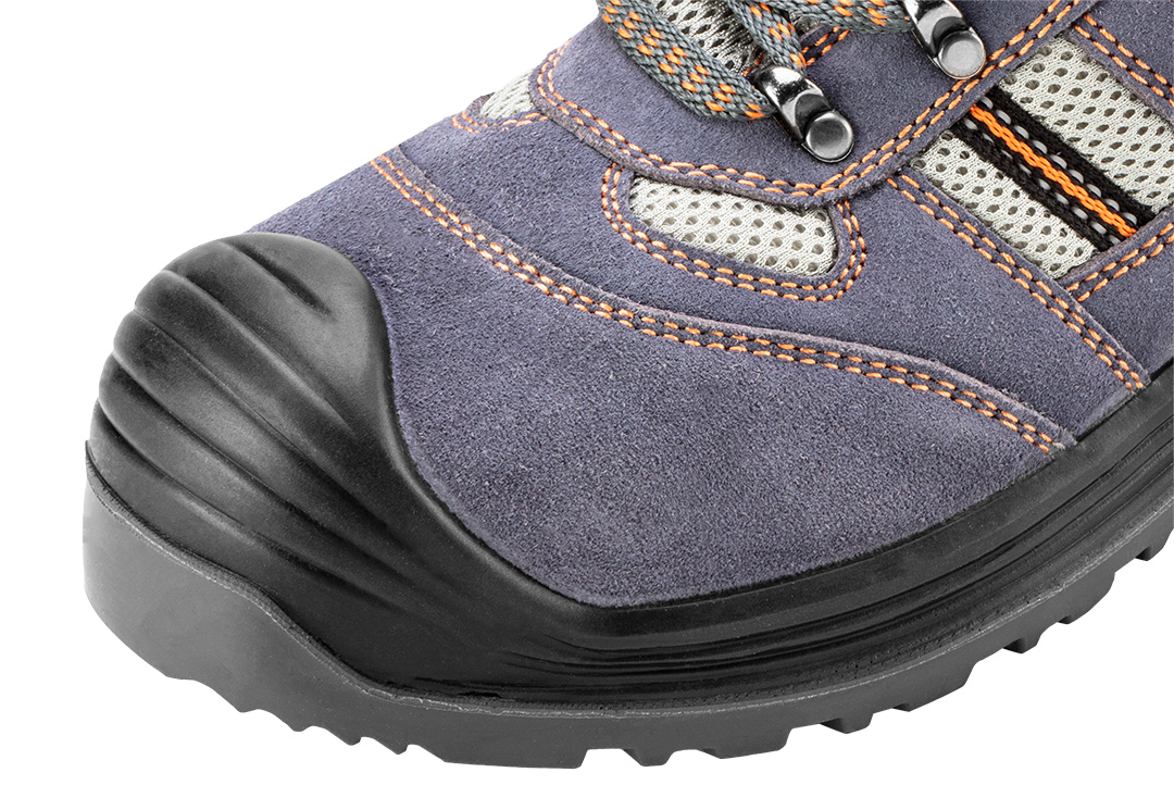 Safety shoes, suede leather, size 47, CE - obrazek 2