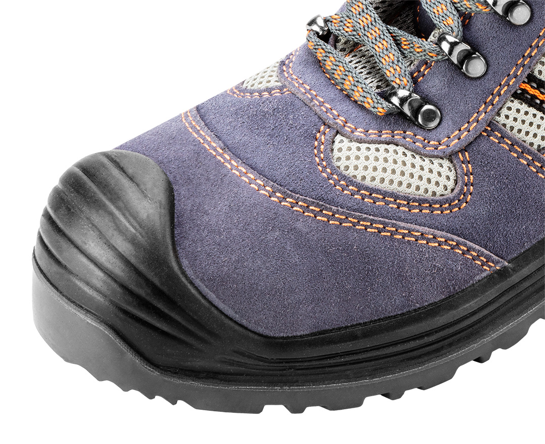 Safety boots, suede leather, size 39, CE - obrazek 2