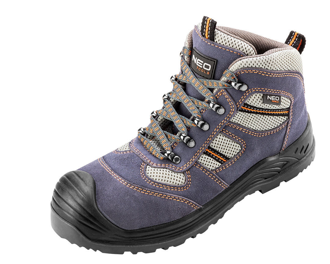 Safety boots, suede leather, size 47, CE - obrazek 6