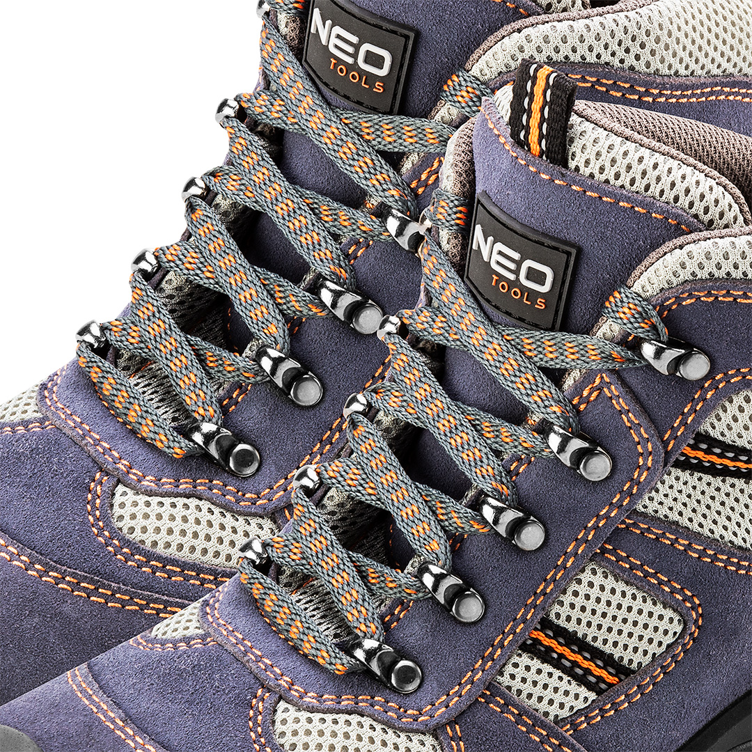 Safety boots, suede leather, size 47, CE - obrazek 7