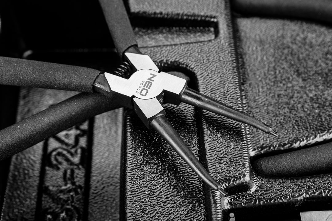Circlip pliers set, 4 pcs - obrazek 8