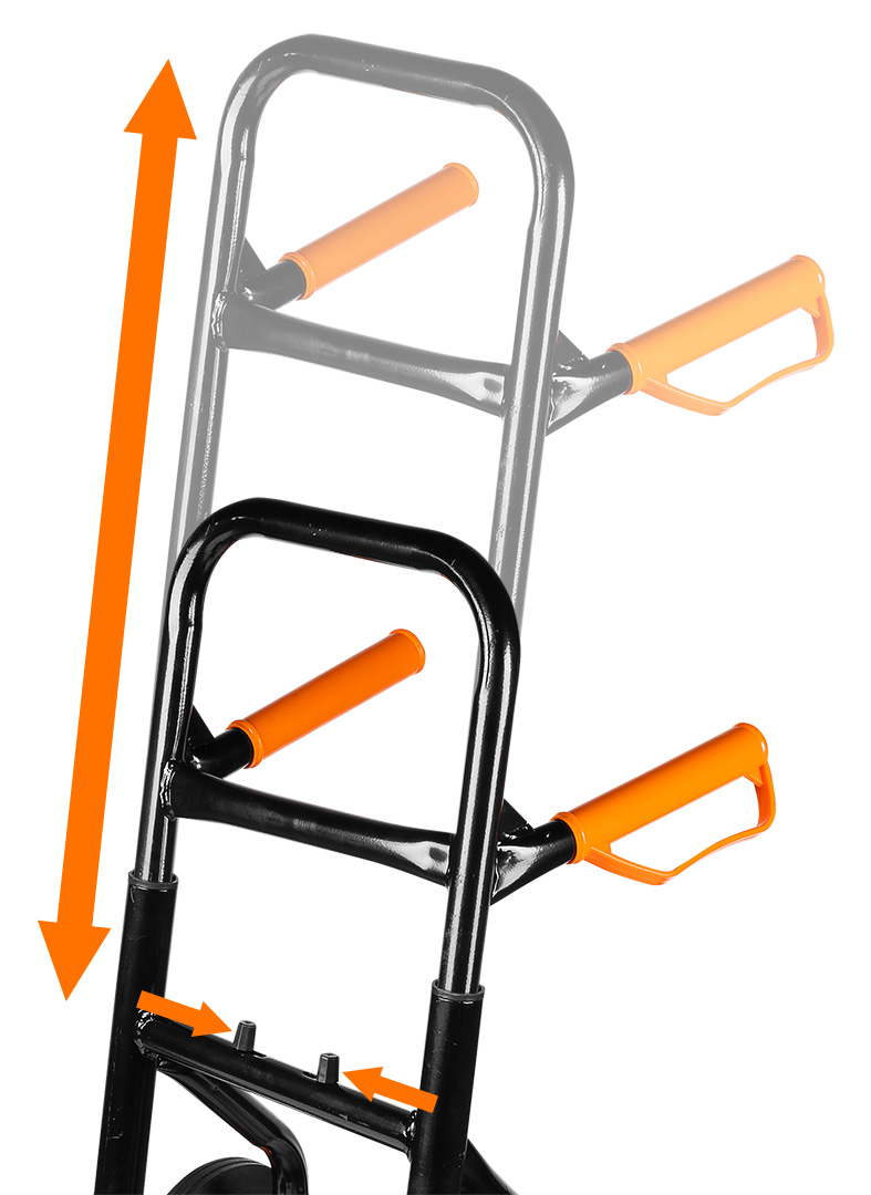 Wózek transportowy, schodowy, składany, udźwig 150kg - obrazek 9