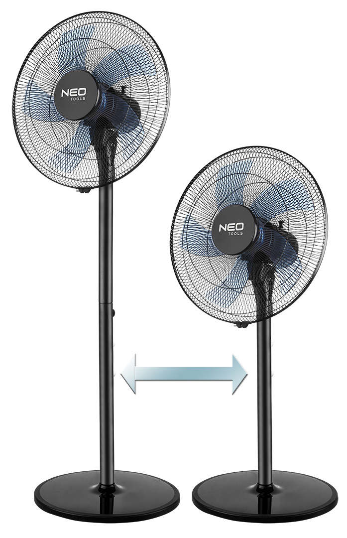 Wentylator podłogowy 50W, śr. 40 cm, 3 prędkości, oscylacja - obrazek 3