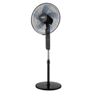 Wentylator podłogowy 50W, śr.  40 cm, 3 prędkości, oscylacja, pilot sterowania