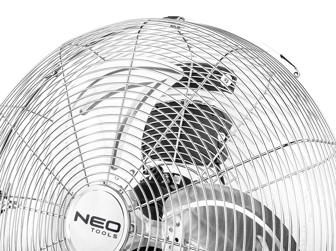Wentylator podłogowy 100W, średnica 45 cm, 3 prędkości nawiewu - obrazek 2