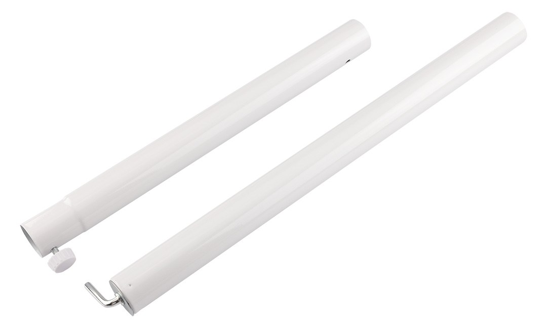 Wentylator podłogowy 50W, śr. 40 cm, 3 prędkości, oscylacja, biały - obrazek 7