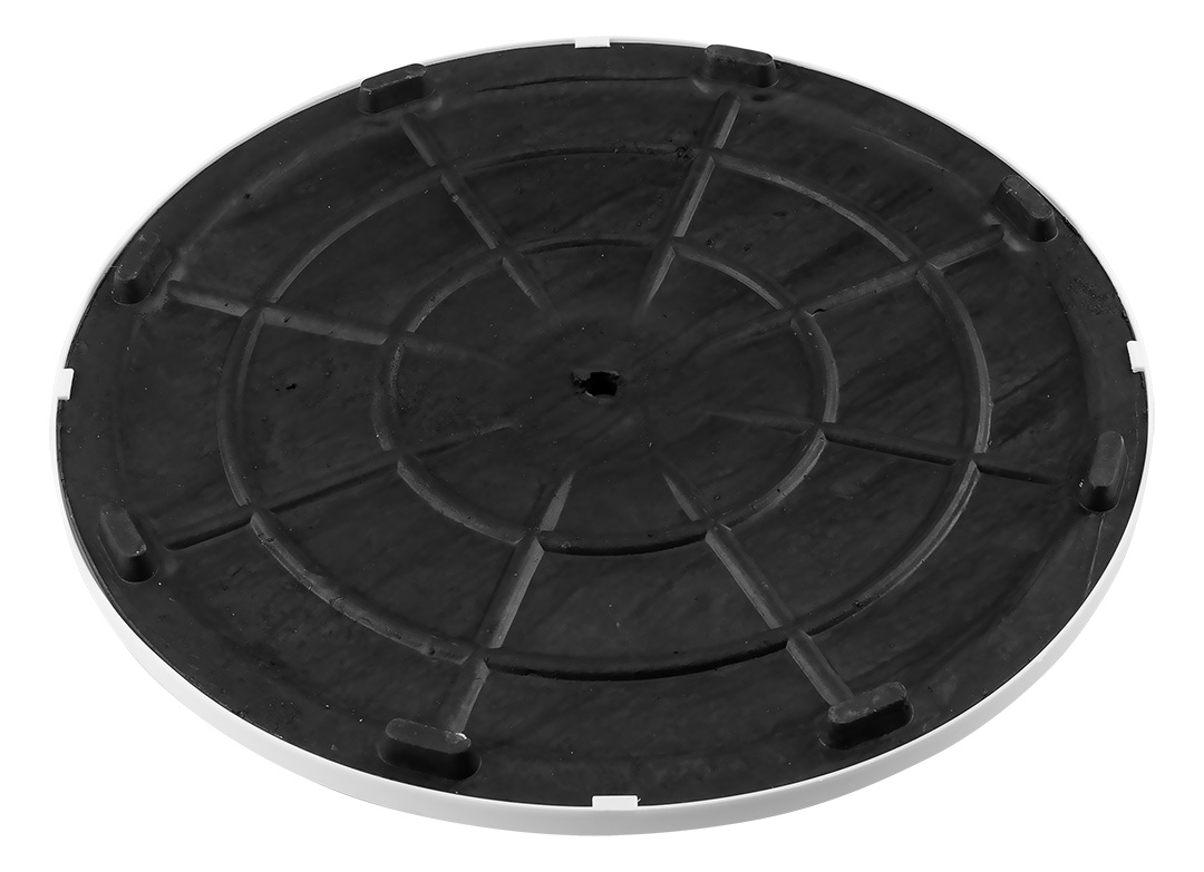 Wentylator podłogowy 50W, śr. 40 cm, 3 prędkości, oscylacja, biały - obrazek 9