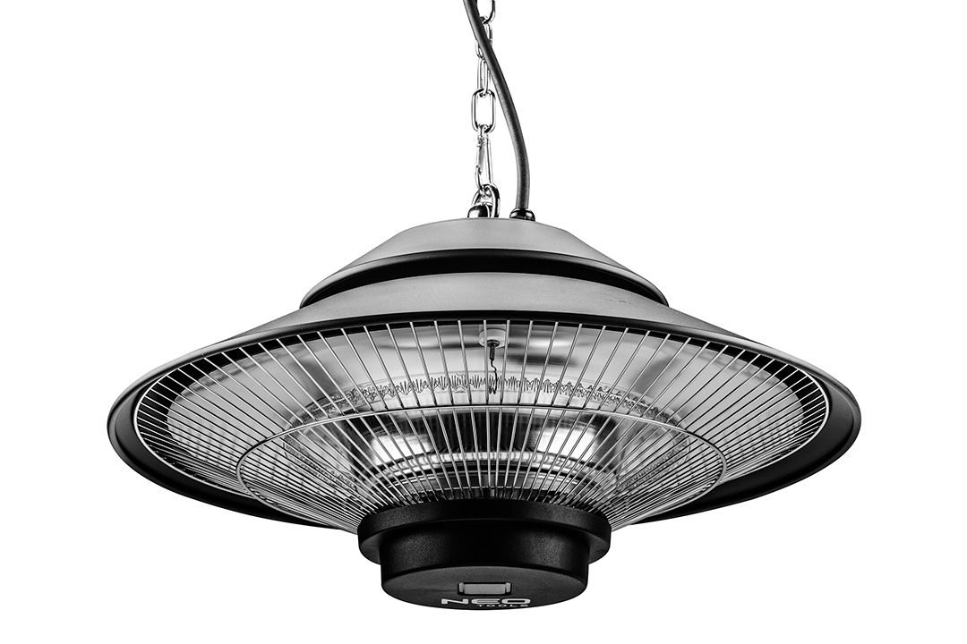Promiennik 1500W, sufitowy, IP44, pilot - obrazek 2