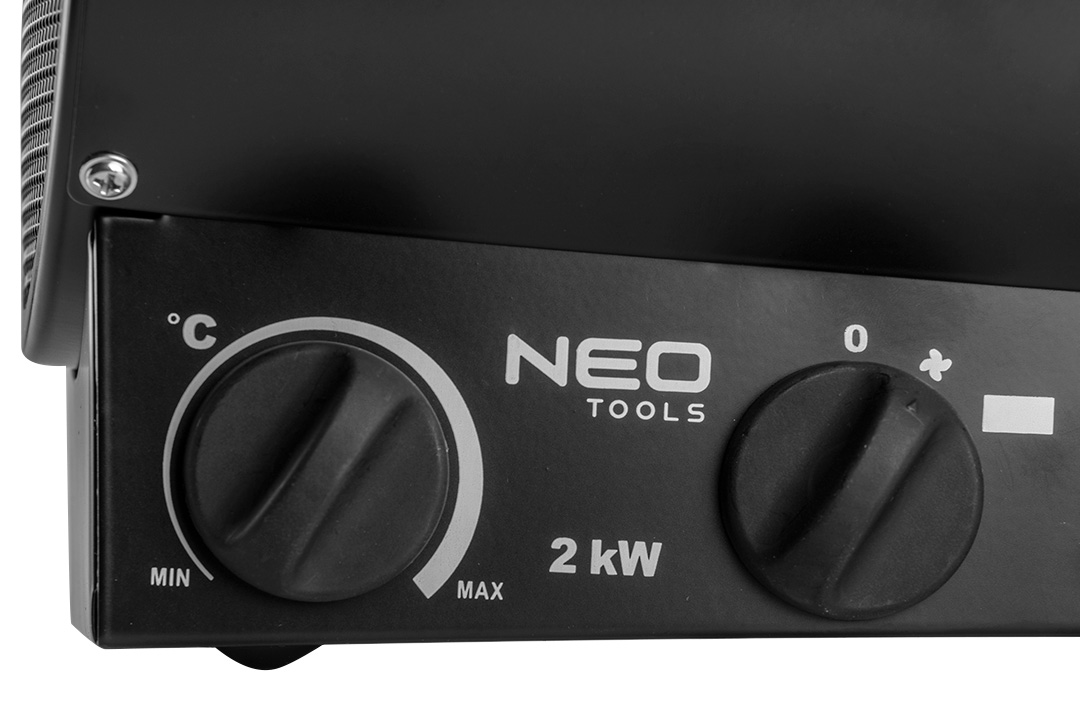 Nagrzewnica elektryczna 2kW przemysłowa - obrazek 2