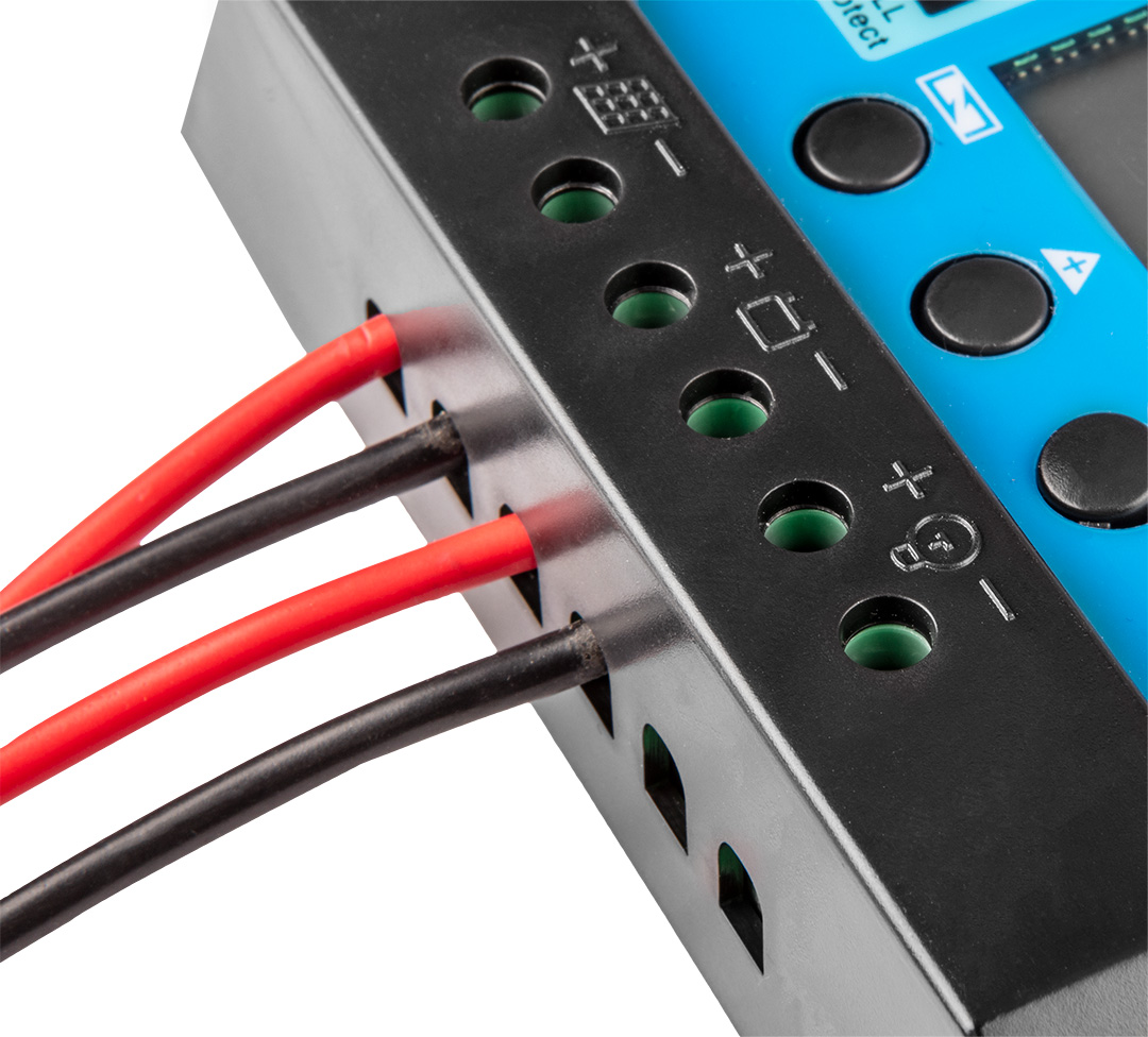 Kontroler panelu słonecznego 20A, 12/24V - obrazek 2
