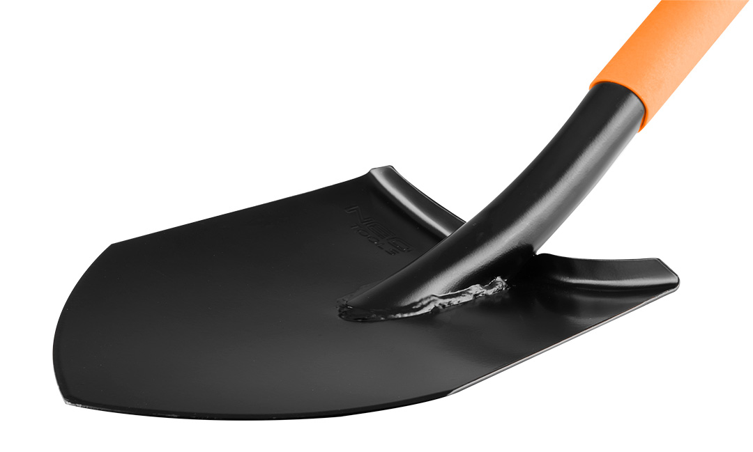 Hardened spade with metal handle, sharp - obrazek 2