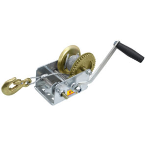 Hand winch, 900kg, wire 10m