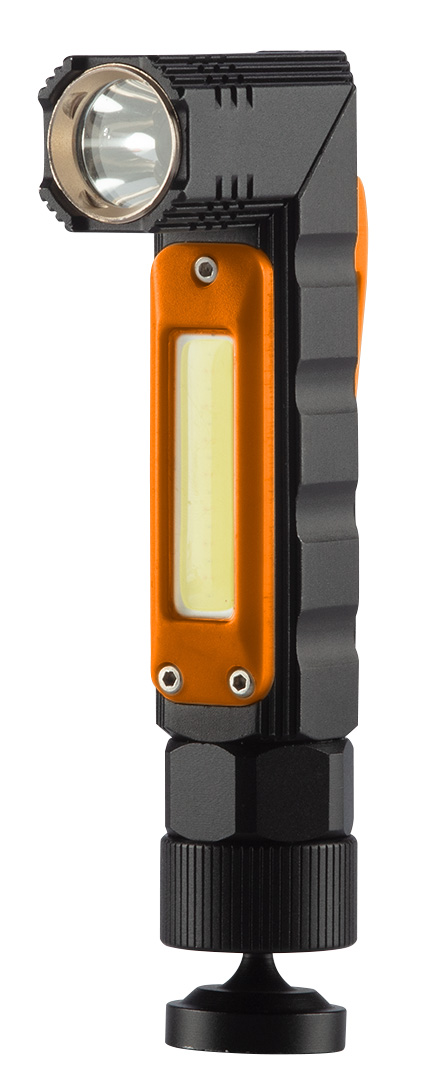 Latarka akumulatorowa USB 300 lm 2 w 1 CREE XPE + COB LED - obrazek 4