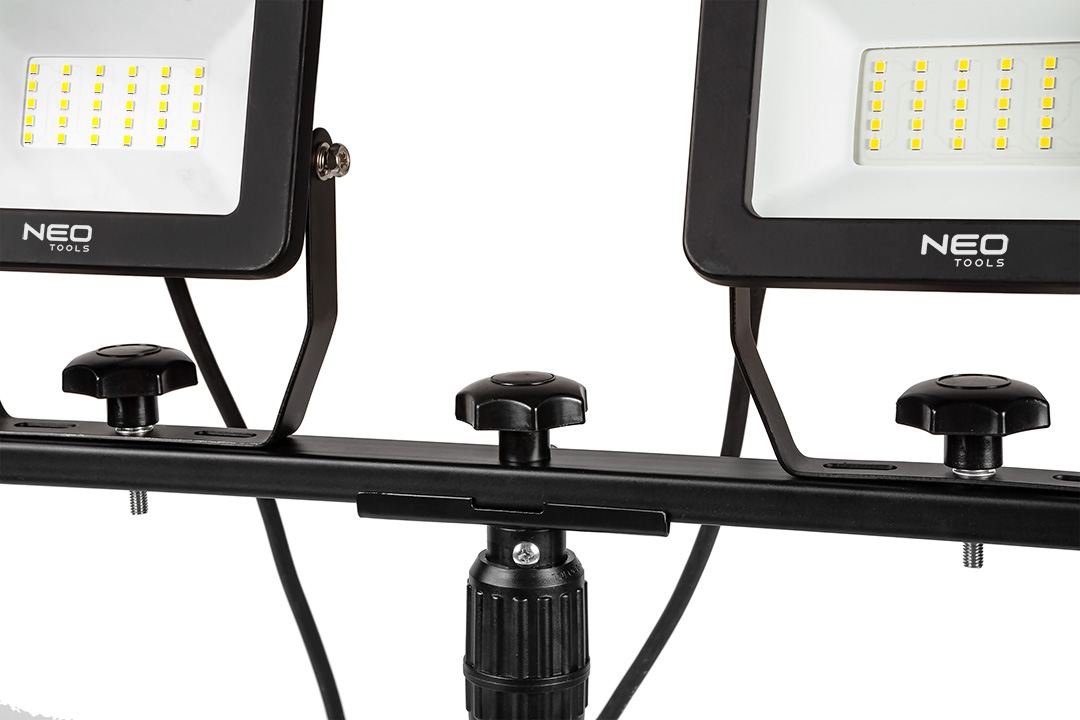 Reflektor podwójny 2x30W SMD LED 5100lm na statywie 1.8m - obrazek 6