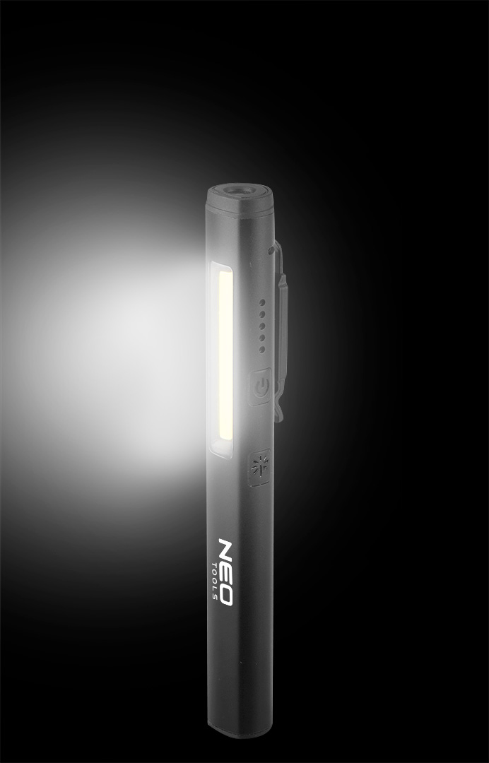Lampa inspekcyjna 450 lm COB LED + laser + UV + latarka 4 w 1 - obrazek 5