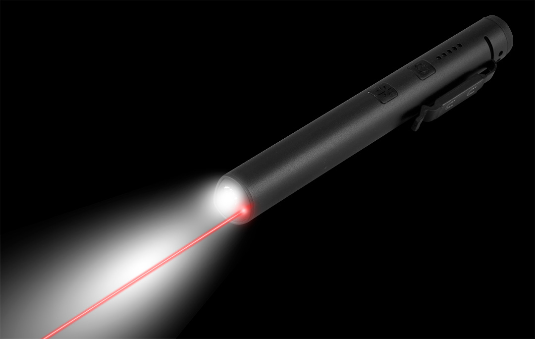 Lampa inspekcyjna 450 lm COB LED + laser + UV + latarka 4 w 1 - obrazek 6
