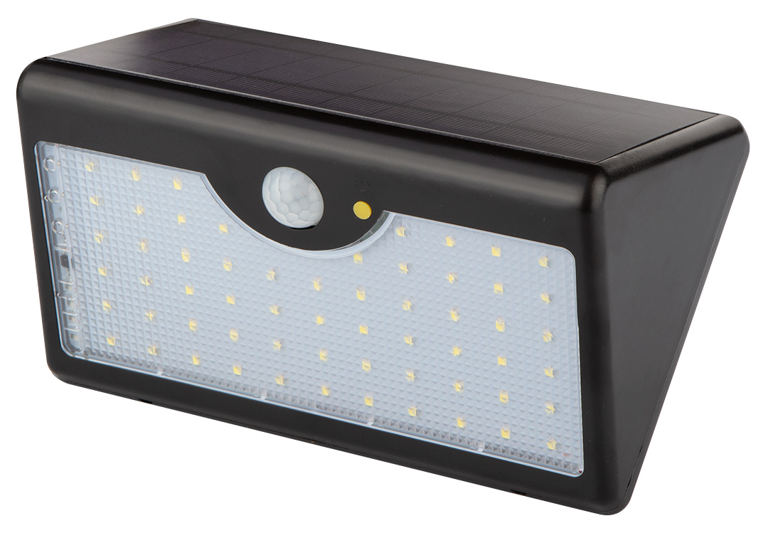 Lampa solarna ścienna + pilot SMD LED 900 lm - obrazek 3