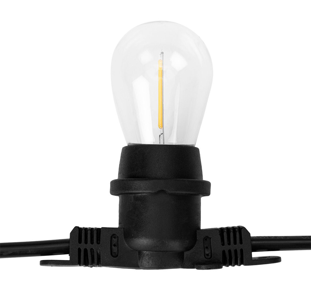 Girlanda 20m + 22 żarówki filament - obrazek 3