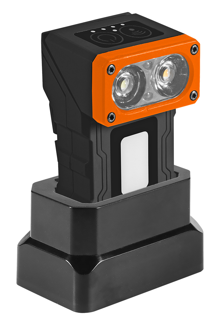 Lampa czołowa akumulatorowa 500 lm z bazą - obrazek 10