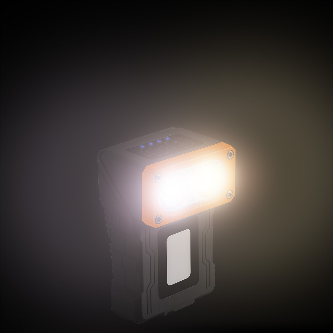 Lampa czołowa akumulatorowa 500 lm z bazą - obrazek 14