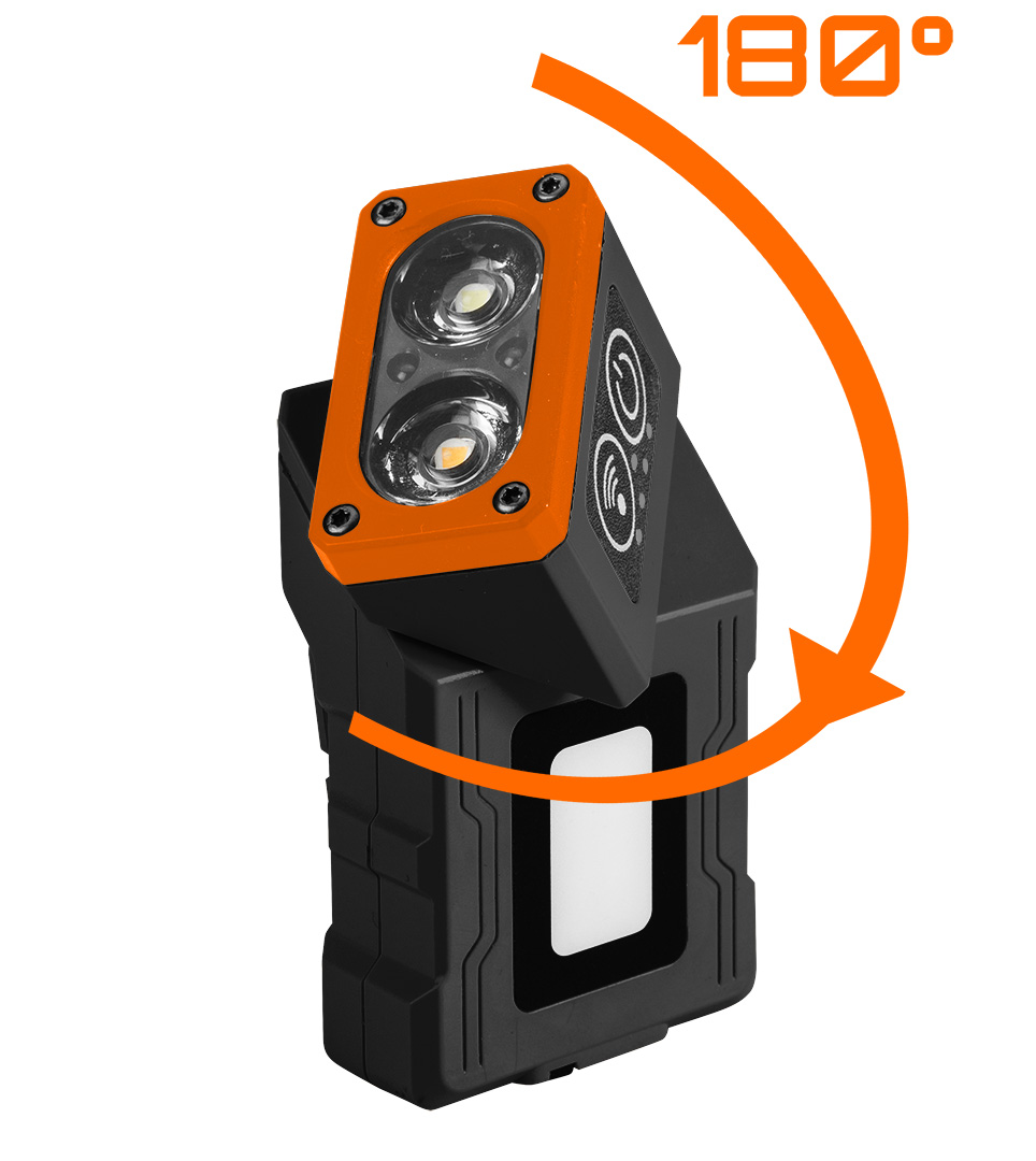Lampa czołowa akumulatorowa 500 lm z bazą - obrazek 16