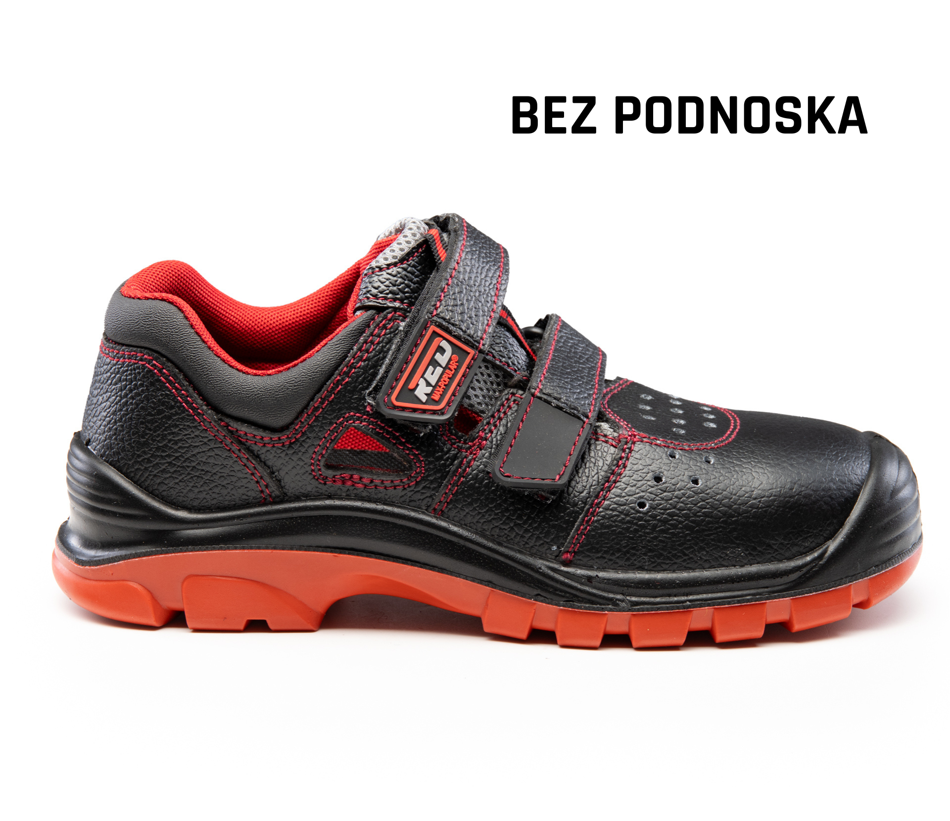 MAX-POPULAR. SANDAŁ CZERWONY O1 SRC