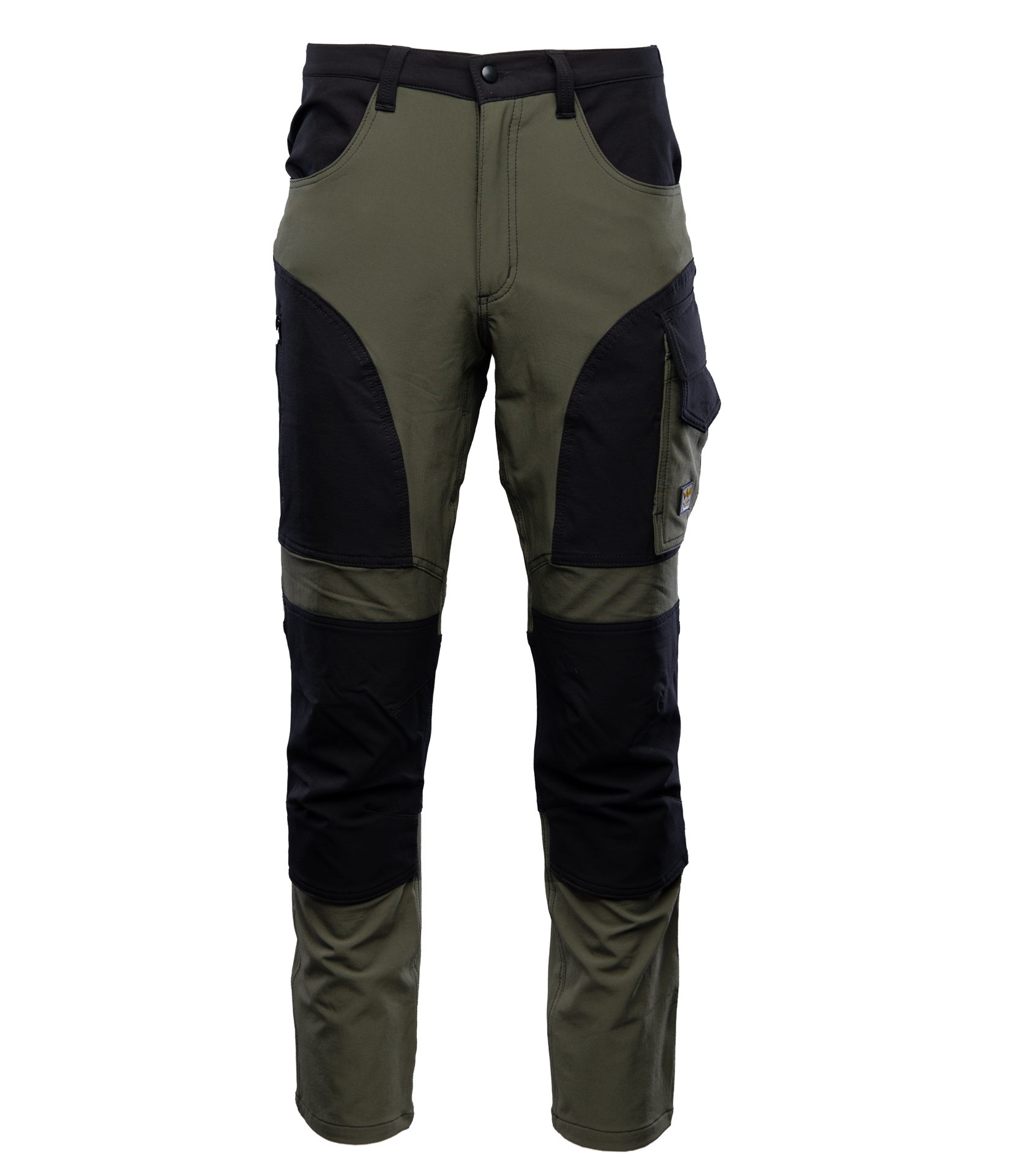 SEVEN KINGS TRAIL SPODNIE DO PASA STAL/CZARNY - obrazek 5