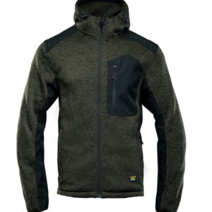 SEVEN KINGS SEVEN KINGS BLUZA ROZPINANA Z KAPTUREM KHAKI
