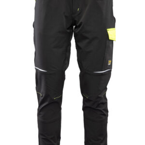 SEVEN KINGS RIVAL SPODNIE SOFTSHELL CZARNY/ŻÓŁTY