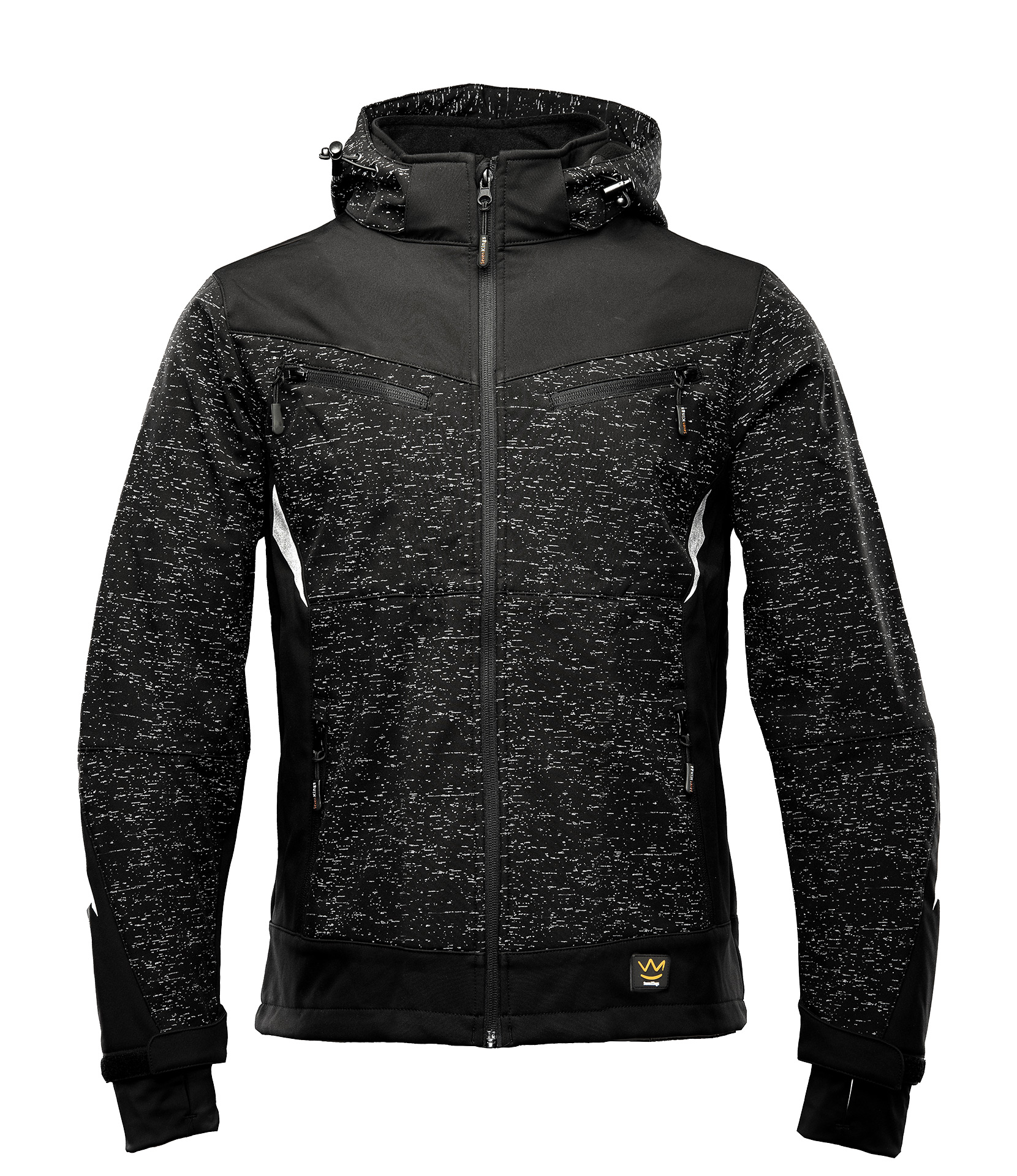 SEVEN_KINGS SOFTSHELL CROSS CZARNY