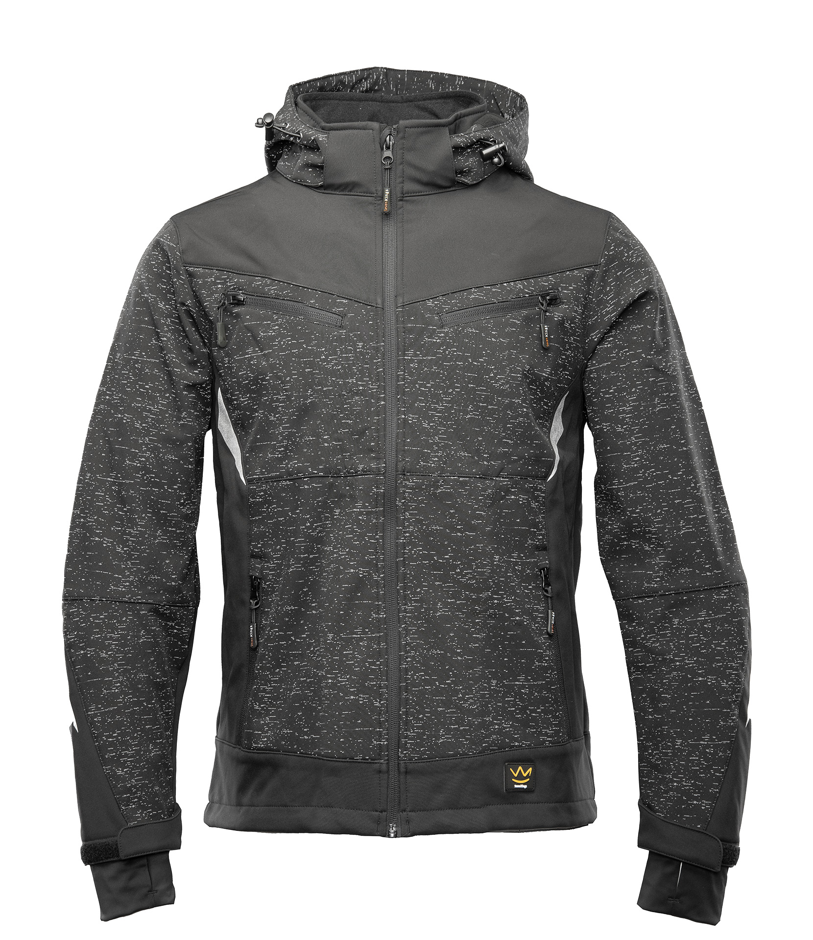 SEVEN_KINGS SOFTSHELL CROSS CZARNY - obrazek 2